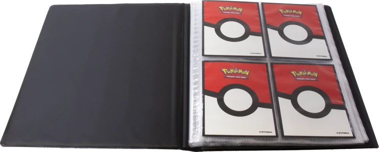 Album Ultra-Pro: Pokémon - 4-Pocket Portfolio - Mega Evolution - Pitch Black