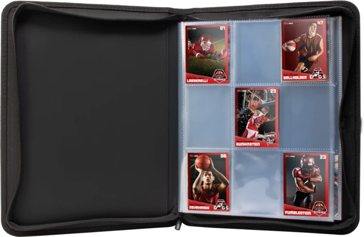 Album Ultra Pro: 9-Pocket Zippered Premium PRO-Binder