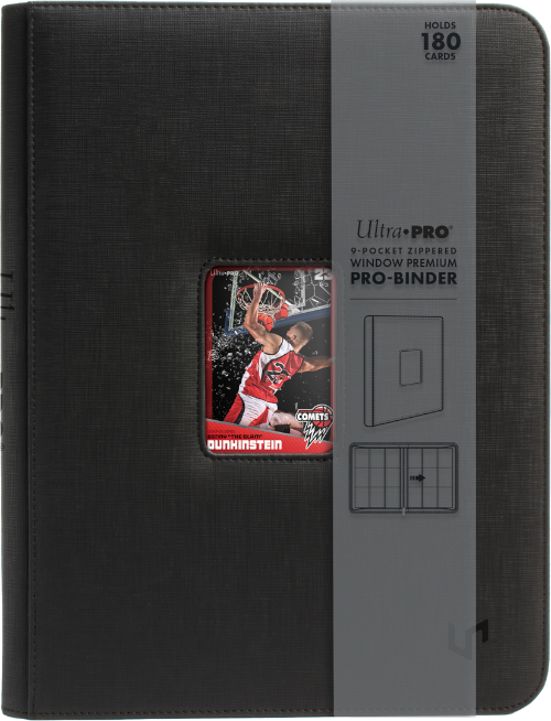 Album Ultra Pro: 9-Pocket Zippered Window Premium PRO-Binder