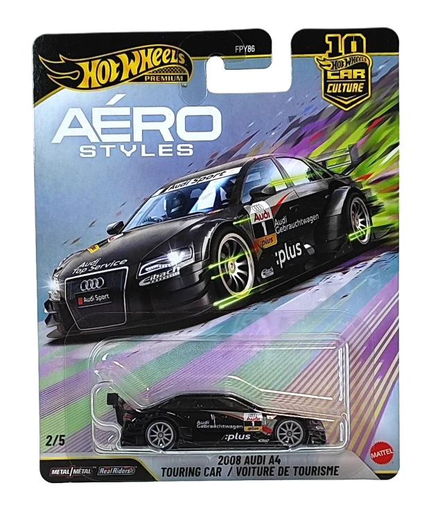 Komplet 5 samochodów Hot Wheels Premium Aero Styles FPY86