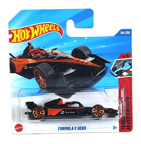 194/250 Hot Wheels Track Aces - Formula E GEN3