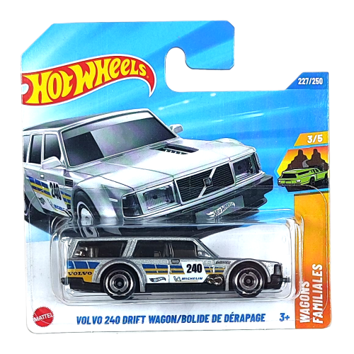 227/250 Hot Wheels Wagons - Volvo 240 Drift Wagon