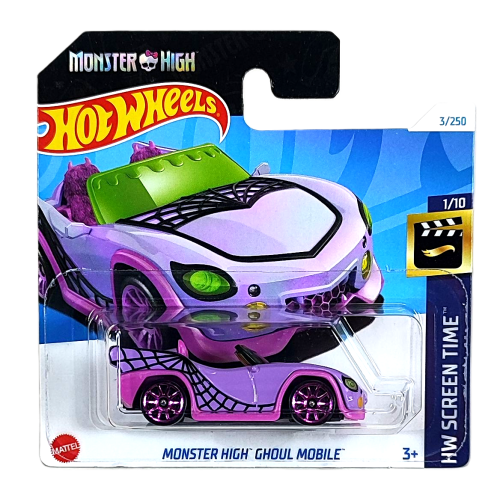 3/250 Hot Wheels Screen Time - Monster High Ghoul mobile