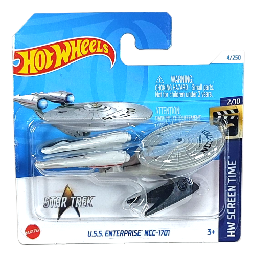 4/250 Hot Wheels Screen Time - U.S.S. Enterprise NCC-1701