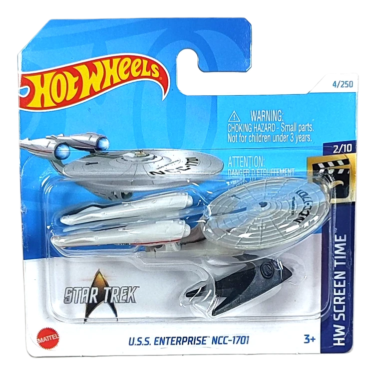4/250 Hot Wheels Screen Time - U.S.S. Enterprise NCC-1701