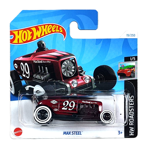 19/250 Hot Wheels Roadsters - Max Steel