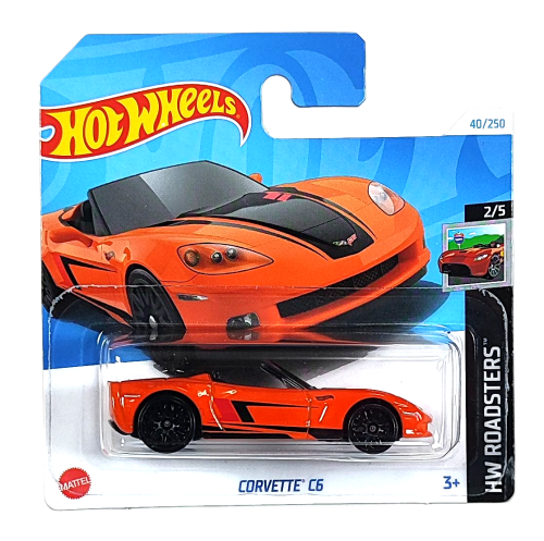 40/250 Hot Wheels Roadsters - Corvette C6