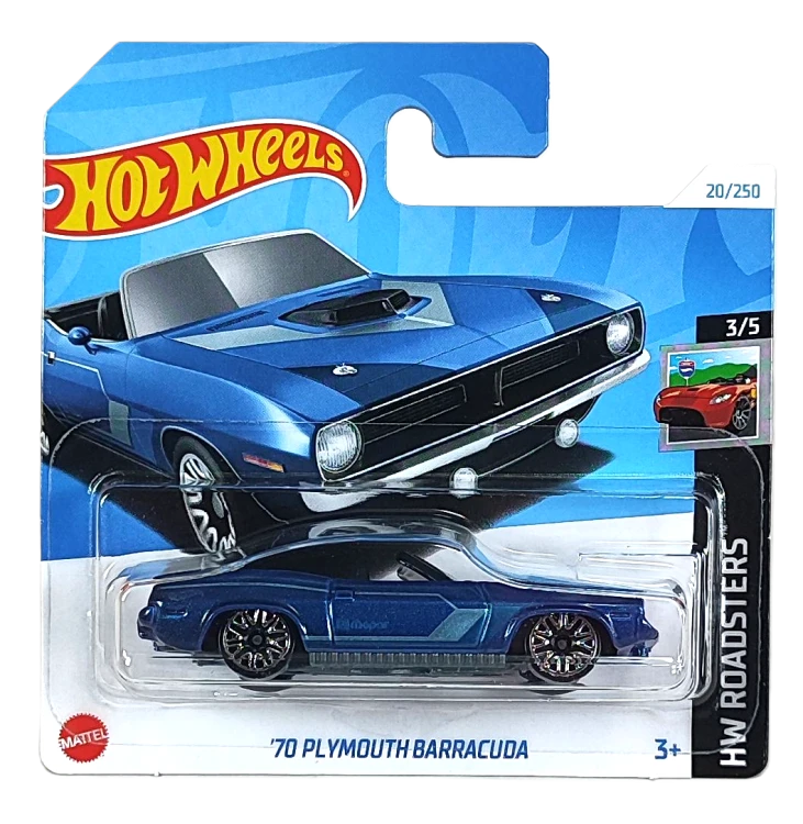 20/250 Hot Wheels Roadsters - '70 Playmouth Barracuda