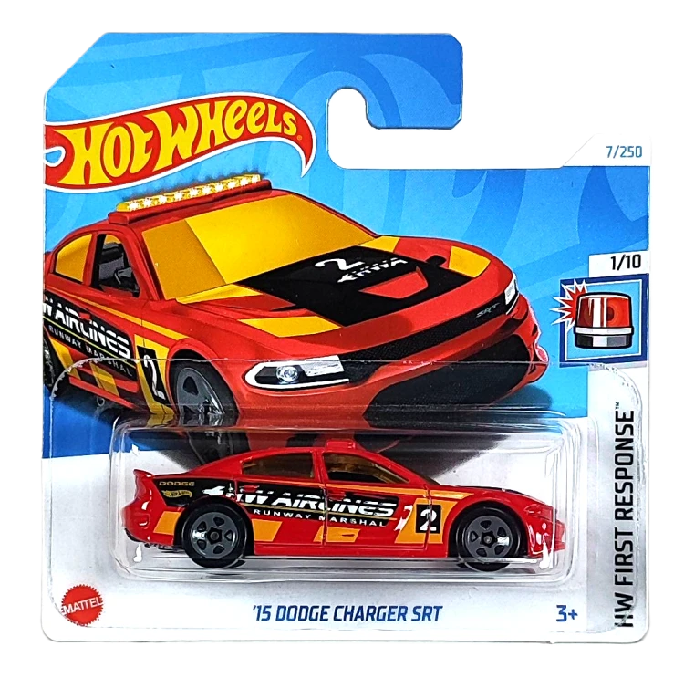 7/250 Hot Wheels First Response - '15 Dodge Charger SRT