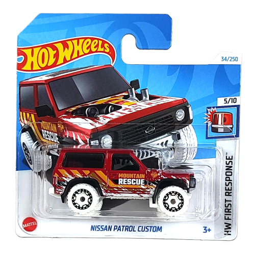 34/250 Hot Wheels First Response -Nissan Patrol Custom