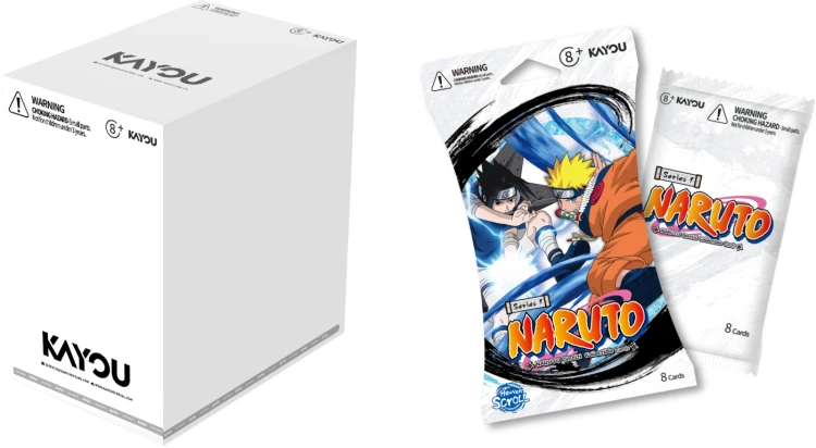 Naruto: Smriti Collectible Cards - Heaven Scroll - Platinum Blister Display (24)