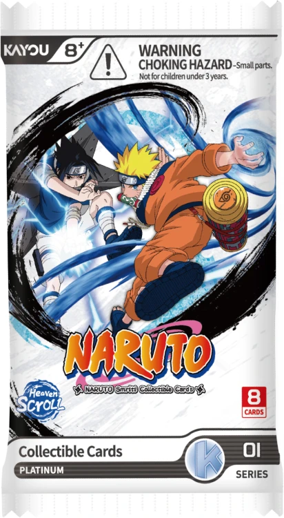 Naruto: Smriti Collectible Cards - Heaven Scroll - Platinum Booster
