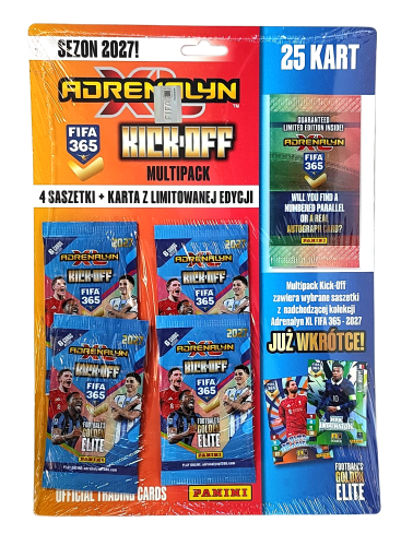 Panini Fifa 365 Adrenalyn XL 2027 Multipack KICK OFF