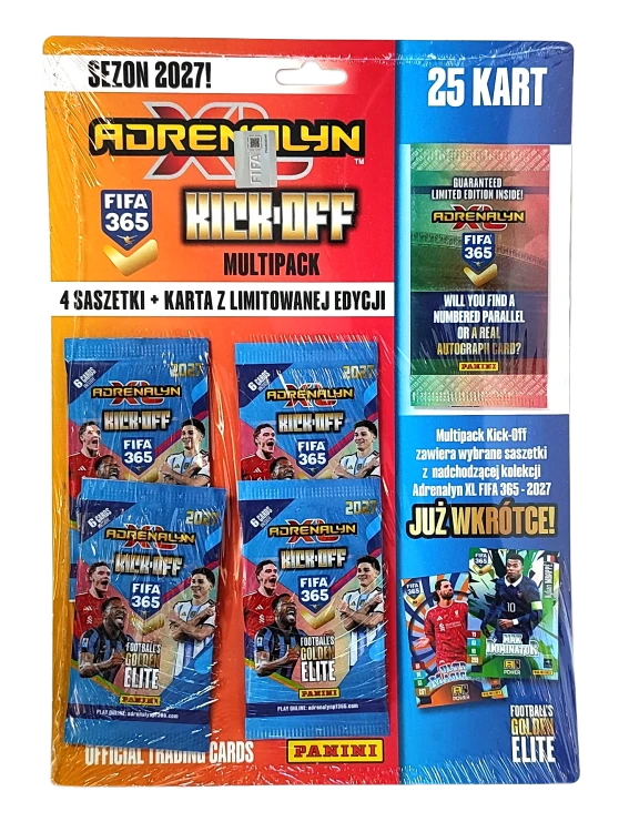Panini Fifa 365 Adrenalyn XL 2027 Multipack KICK OFF