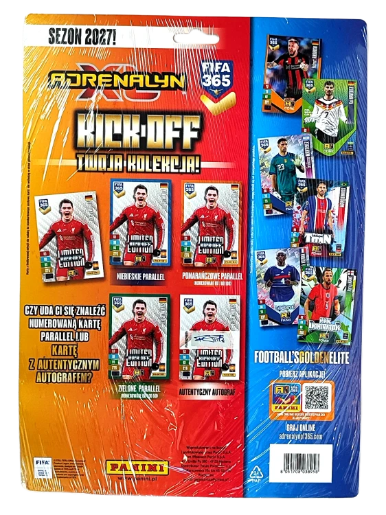 Panini Fifa 365 Adrenalyn XL 2027 Multipack KICK OFF