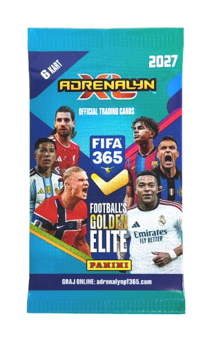 Saszetka z kartami Panini Fifa 365 Adrenalyn XL 2027