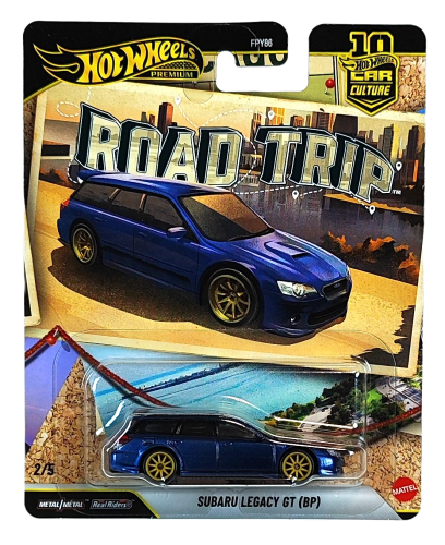 2/5 Hot Wheels Premium Road Trip - Subaru Legacy GT (BP)