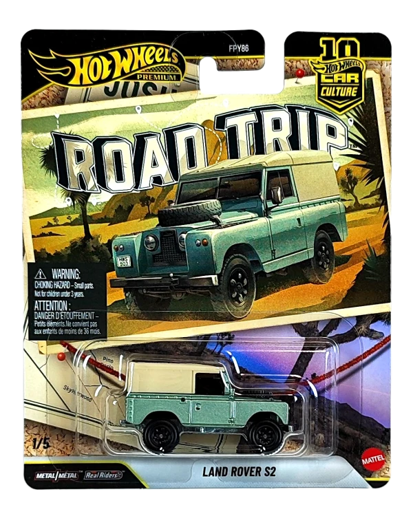 1/5 Hot Wheels Premium Road Trip - Land Rover S2