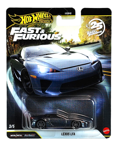 3/5 Hot Wheels Premium Fast & Furious - Lexus LFA