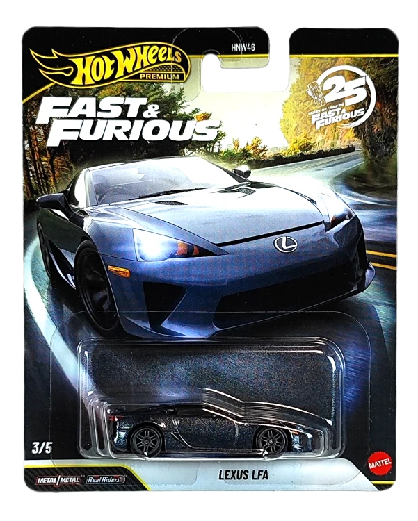 3/5 Hot Wheels Premium Fast & Furious - Lexus LFA