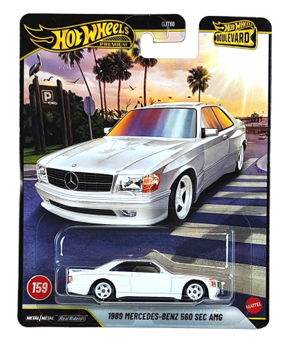 Hot Wheels Premium Boulevard - 1989 Mercedes-Benz 560 SEC AMG (159)