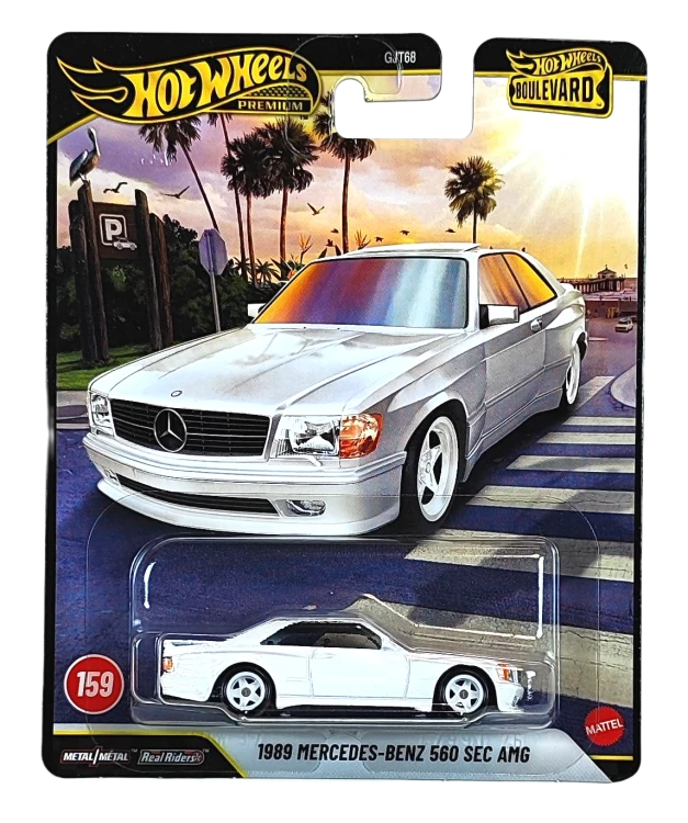 Hot Wheels Premium Boulevard - 1989 Mercedes-Benz 560 SEC AMG (159)
