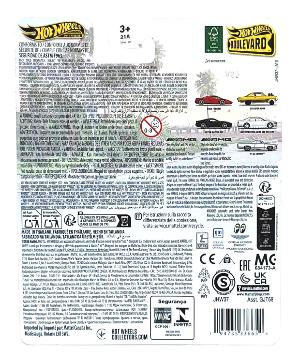Hot Wheels Premium Boulevard - 1989 Mercedes-Benz 560 SEC AMG (159)