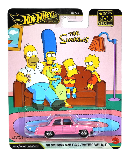 Hot Wheels Premium Car Culture - The Simpsons Family Car