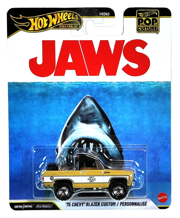 Hot Wheels Premium Jaws - '75 Chevy Blazer Custom
