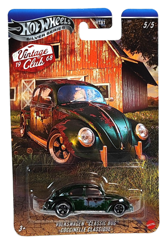 5/5 Hot Wheels Silver Series Vintage Club - Volkswagen "Classic Bug"