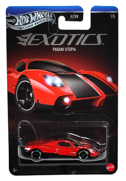 1/5 Hot Wheels Silver Series Exotics - Pagani Utopia
