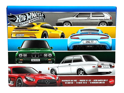 Hot Wheels Silver Series Euro Style 6-pak