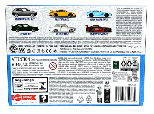 Hot Wheels Silver Series Euro Style 6-pak