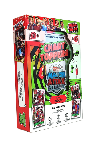 Topps Match Attax 20th Anniversary 2026/27 Mega puszka