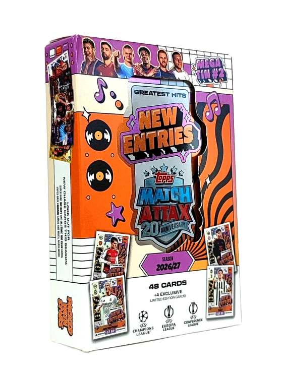 Topps Match Attax 20th Anniversary 2026/27 Mega puszka