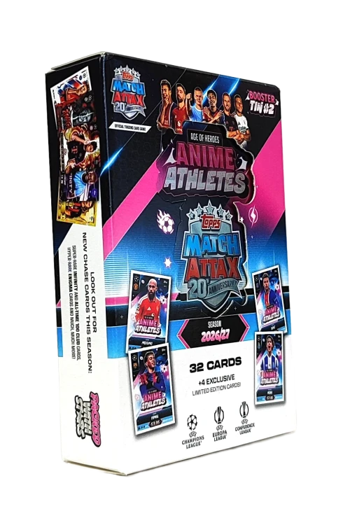 Topps Match Attax 20th Anniversary 2026/27 Minipuszka