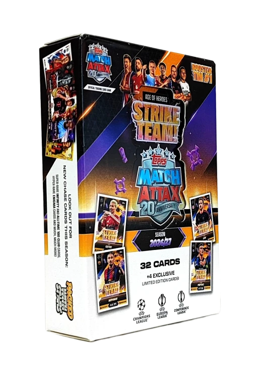 Topps Match Attax 20th Anniversary 2026/27 Minipuszka