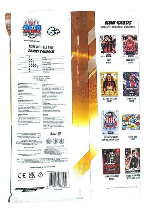 Topps Match Attax 20th Anniversary 2026/27 Starter Pack