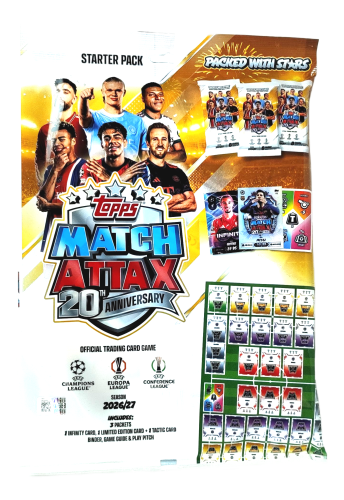 Topps Match Attax 20th Anniversary 2026/27 Starter Pack