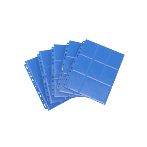 Gamegenic: 18-Pocket Pages Sideloading (wkłady do segregatora) - (50 szt) niebieskie