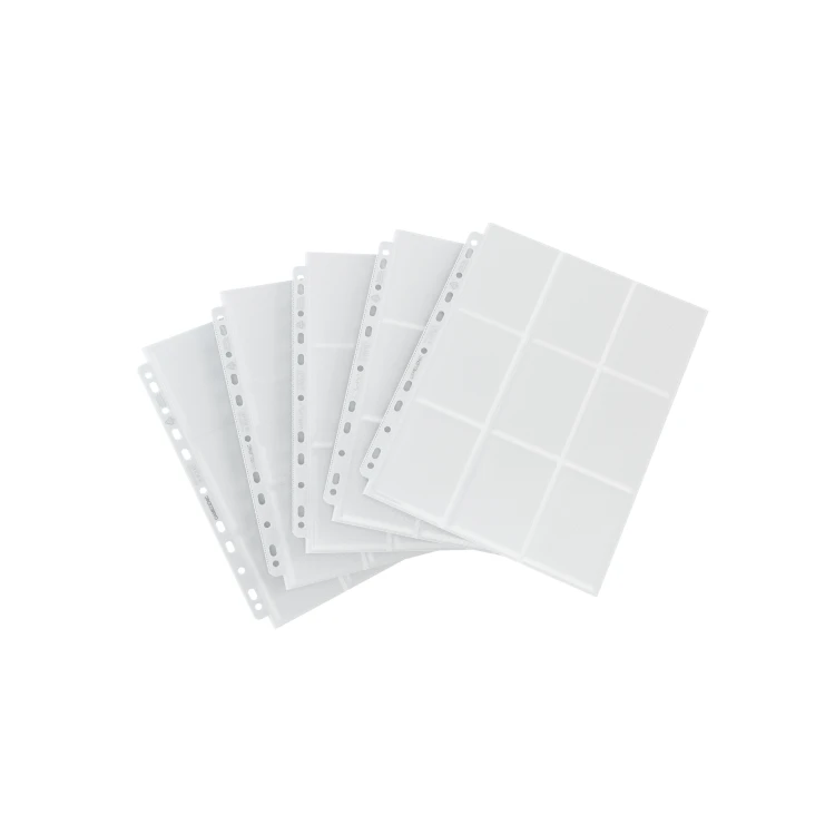 Gamegenic: 18-Pocket Pages Sideloading (wkłady do segregatora) - (50 szt) białe