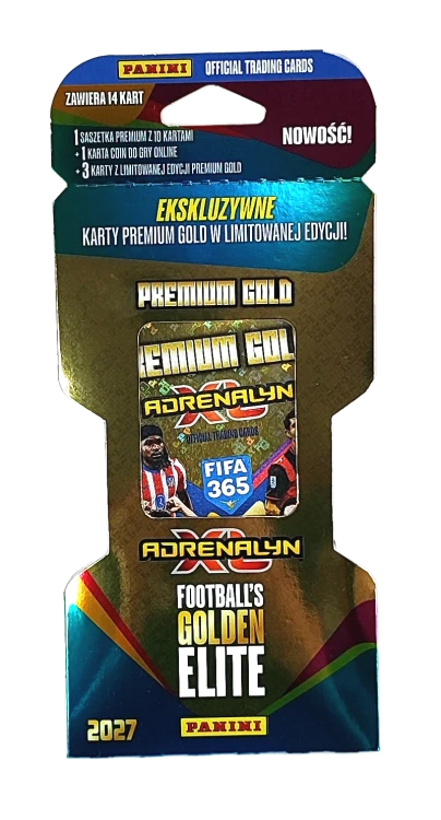 Panini Fifa 365 Adrenalyn XL 2027 Blister Gold
