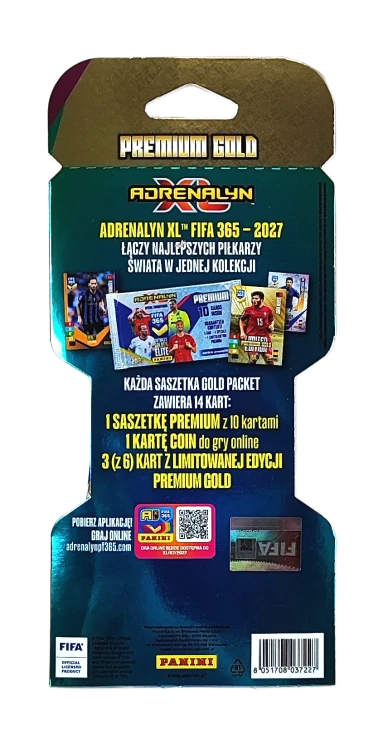 Panini Fifa 365 Adrenalyn XL 2027 Blister Gold