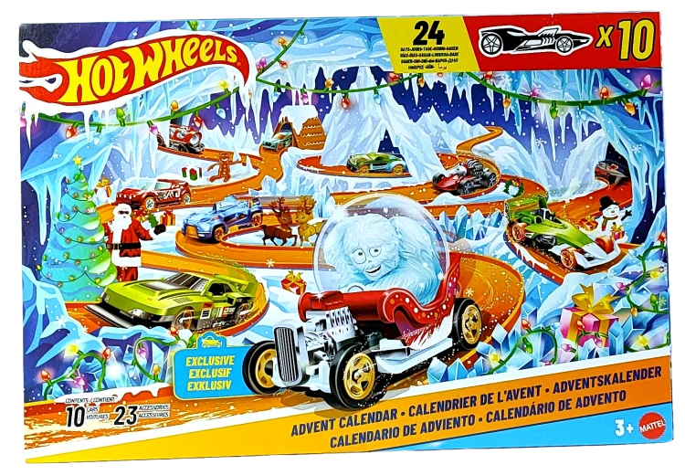 Hot Wheels Kalendarz Adwentowy