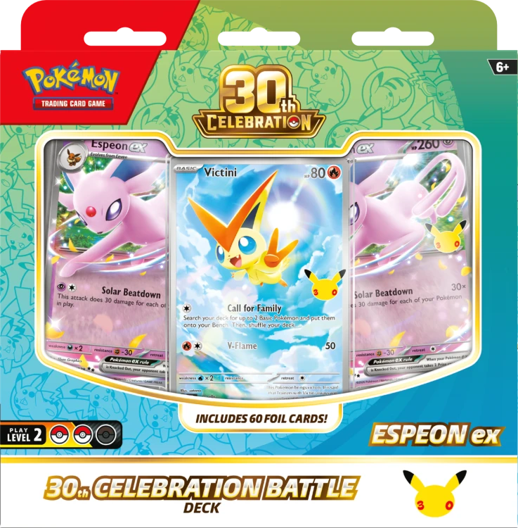 Pokémon TCG: 30th Celebration - Battle Deck - Espeon ex