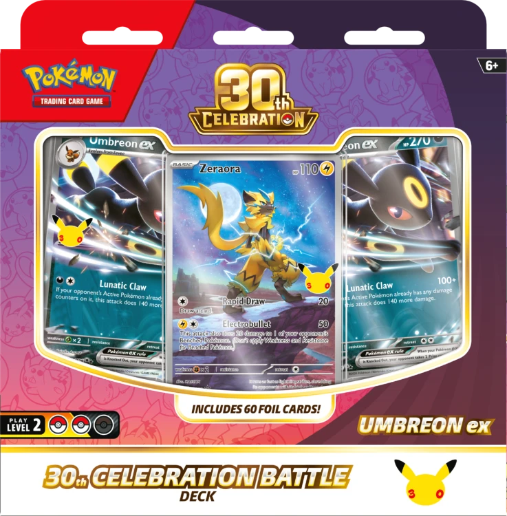 Pokémon TCG: 30th Celebration - Battle Deck - Umbreon ex