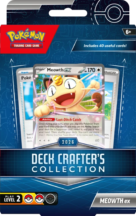 Pokémon TCG: Deck Crafter's Collection - Meowth ex