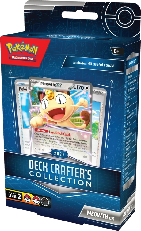Pokémon TCG: Deck Crafter's Collection - Meowth ex