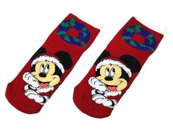2-pak Świąteczne skarpetki Disney Myszka Mickey rozm. 27-30
