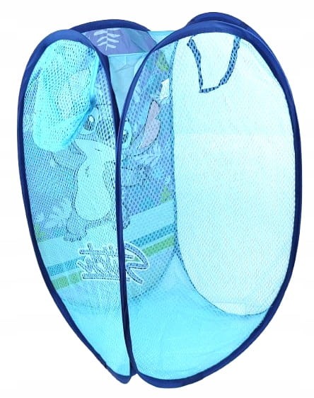 Składany kosz do przechowywania zabawek Disney Stitch - 36 x 36 x 58 cm